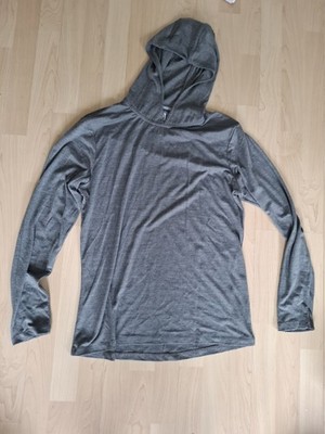 Supernatural Super.natural Hood Longsleeve Shirt  Gr. L grau Merino