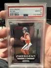 2024 Panini Prizm Emergent Bo Nix #3 Silver Prizm (RC)