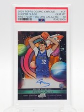 COOPER FLAGG 2025-26 TOPPS CHROME COSMIC ROOKIE FIRST ORANGE /25 PSA 10 Q6960