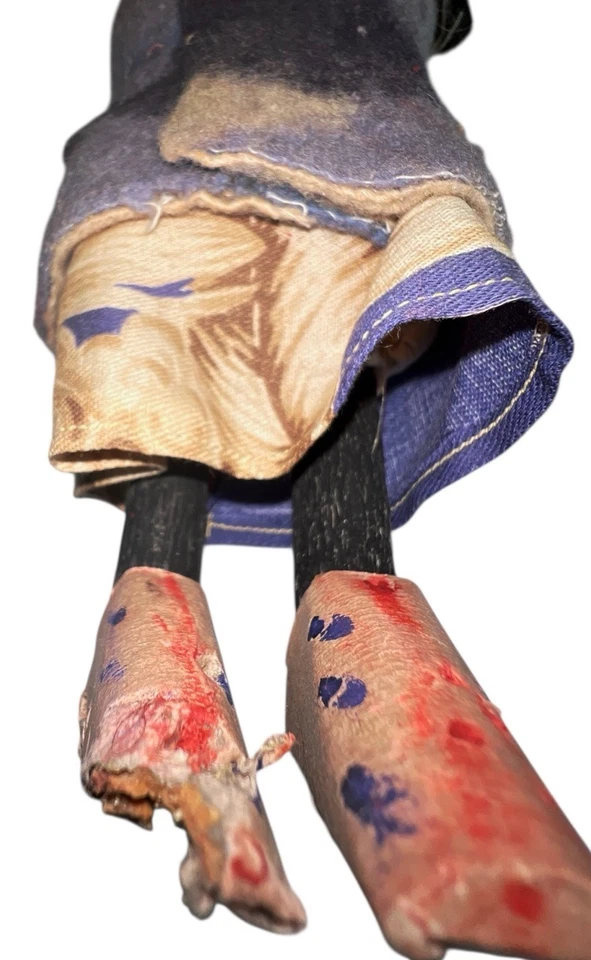 Лот из (4) винтажных кукол Skookum Bully Good Indian одна с правыми глазами. - Изображение 4 из 4