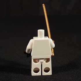 LEGO Minifig Zane the Golden Weapons Ninjago njo0001 Missing Head
