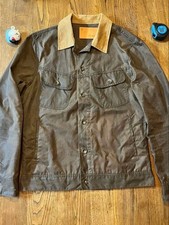 Taylor Stitch Long Haul Waxed Jacket Tobacco Brown Size 38 M