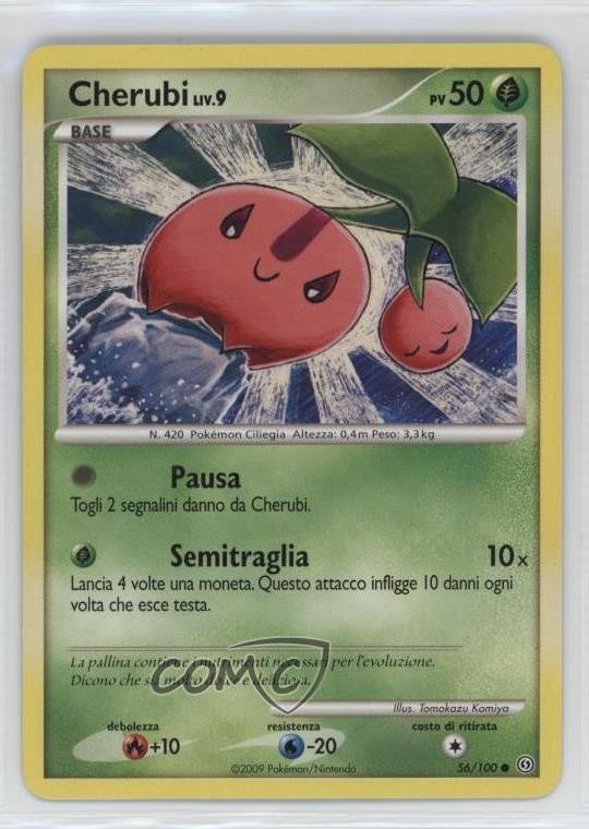 Cherubi Pokémon Diamond & Pearl Stormfront #56 2008