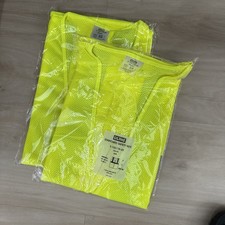 ULINE Standard Safety Vest S-12517G-L / 2xL/3XL Lime ANSI/ ISEA