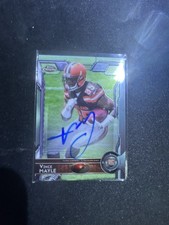 Vince Mayle 2015 Topps Chrome #168 Rookie Auto