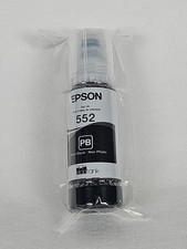 Epson 552 65ml Ink Eco Tank Black Brand New Printer Ink