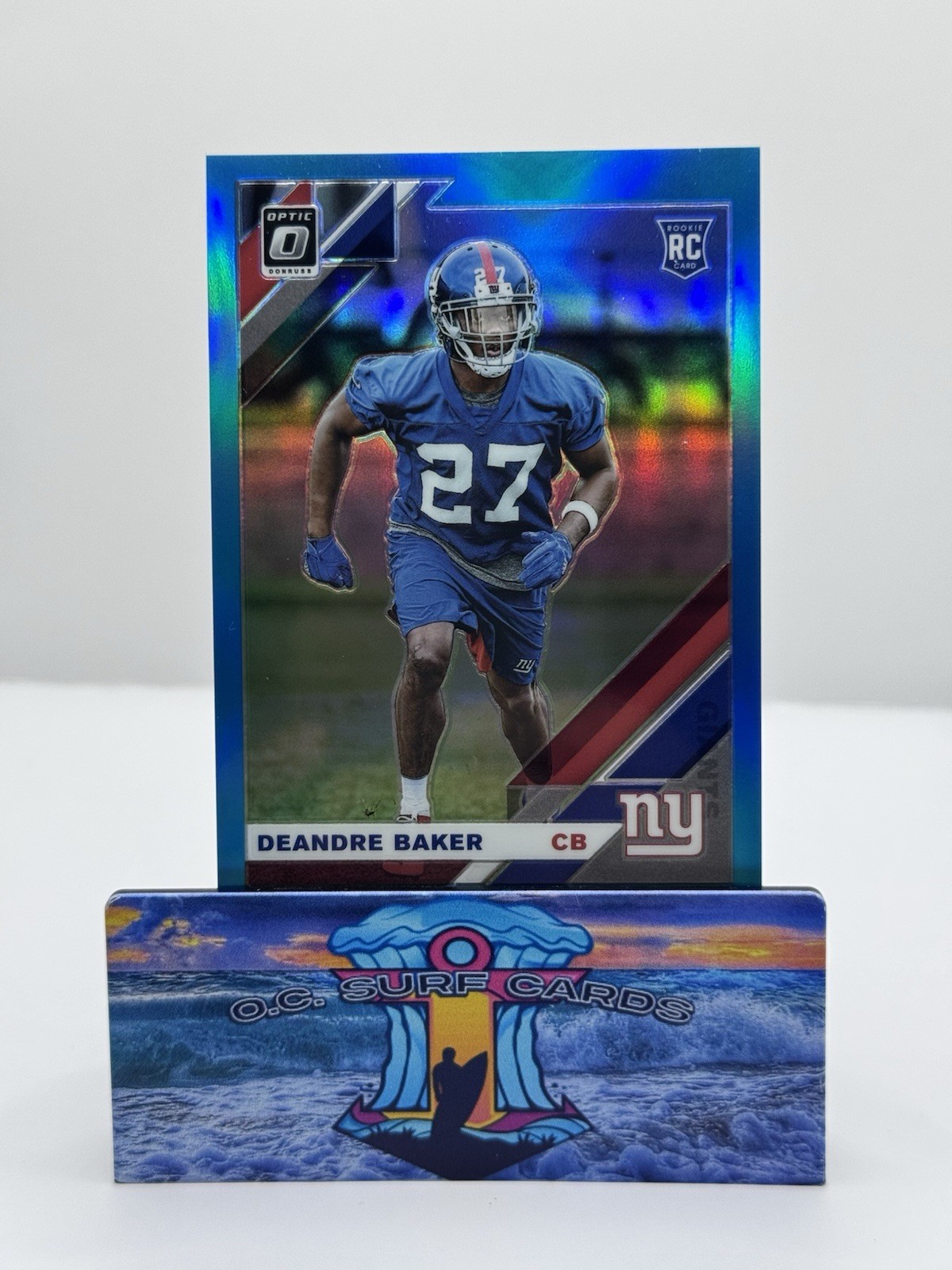 Deandre Baker Panini Donruss Optic #114 Aqua