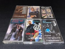 rap hip-hop 6 cassette lot Digital Underground Sex Packets Shootyz Groove Hammer