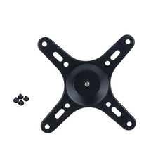 1Set Portable Monitor Mounting Bracket Plate VESA 1/4 Inch Screw Hole to 100X100