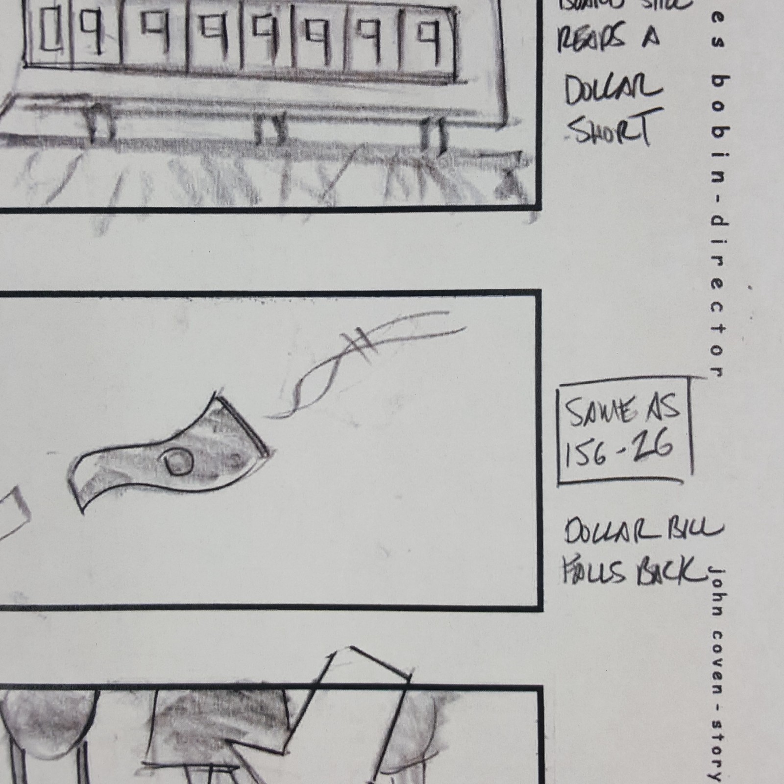 Image 6 of The Muppets (2011) - Production Used Storyboard, Statler's Dollar, Time's Up COA