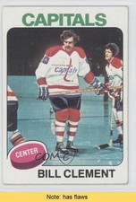 1975-76 Topps Bill Clement #189 READ y8n