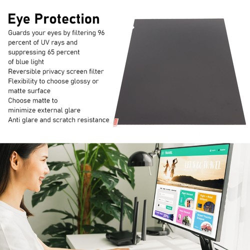 24in Laptop Screen Filter 16:10 Scratch Proof Prevents Dazzle Laptop Screen S FY - Afbeelding 12 van 22
