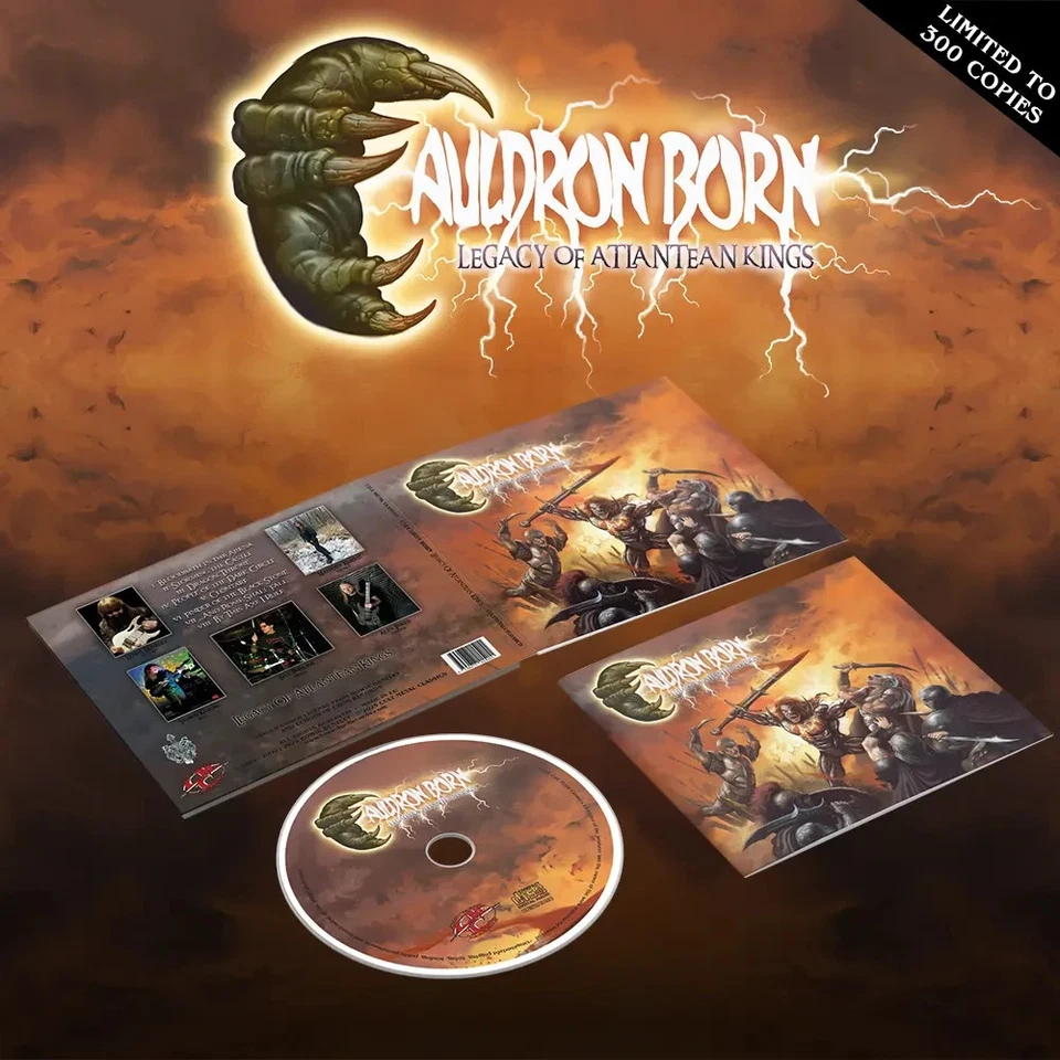 CAULDRON BORN - Legacy Of Atlantean Kings (LIM. 300 DIGIPAK*US METAL KILLER) - Bild 2 von 4