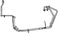 1X Mahle Ap 109 000P Hochdruck-/Niederdruckleitung Klimaanlage FüR Ford