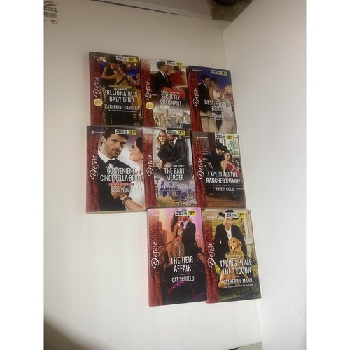 2017 Lot Of 8 Desire Romance Harlequin Paperback Jul - Oct 2017 - Imagen 10 de 10