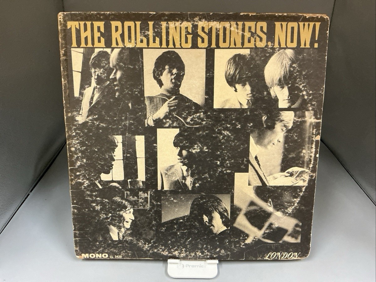 ROLLING STONES Now! 1964 London LL3420 Mono LP (2 line unboxed