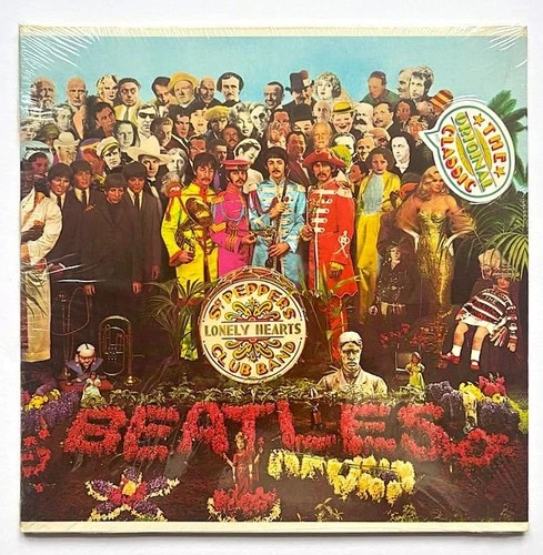 The Beatles Sgt Pepper's Lonely Hearts Club Band LP SMAS 2653 Sealed Shrink
