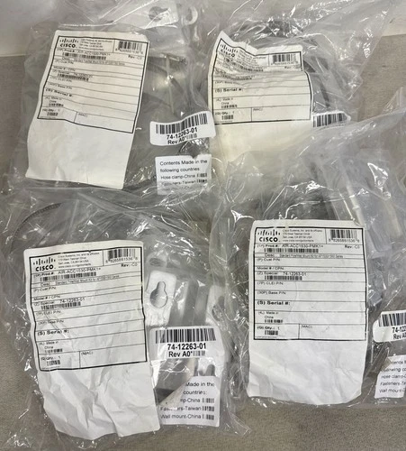 Lot of 4 New Cisco AIR-ACC1530-PMK1 Aironet 1560 Series Mounting Kit Qty 4