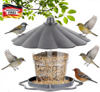 Faltbarer Vogelhaus Zum AufhäNgen 1000Ml Vogelfutterhaus AufhäNgen