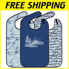 Waterproof Dining Bibs for Adults