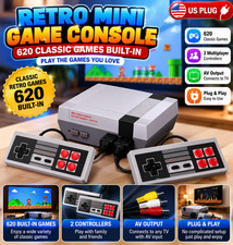 New Mini NES Anniversary Edition 620 Games Style Console Plug & Play
