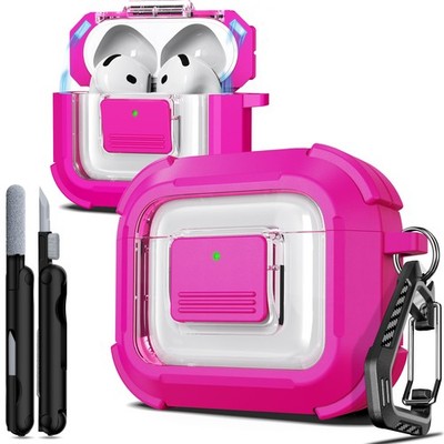 R-fun for AirPods 4th Generation Protective Case, Compatible with Magsafe, Ma...