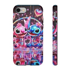 Funda de teléfono Neon Stitch Duo | Fundas resistentes