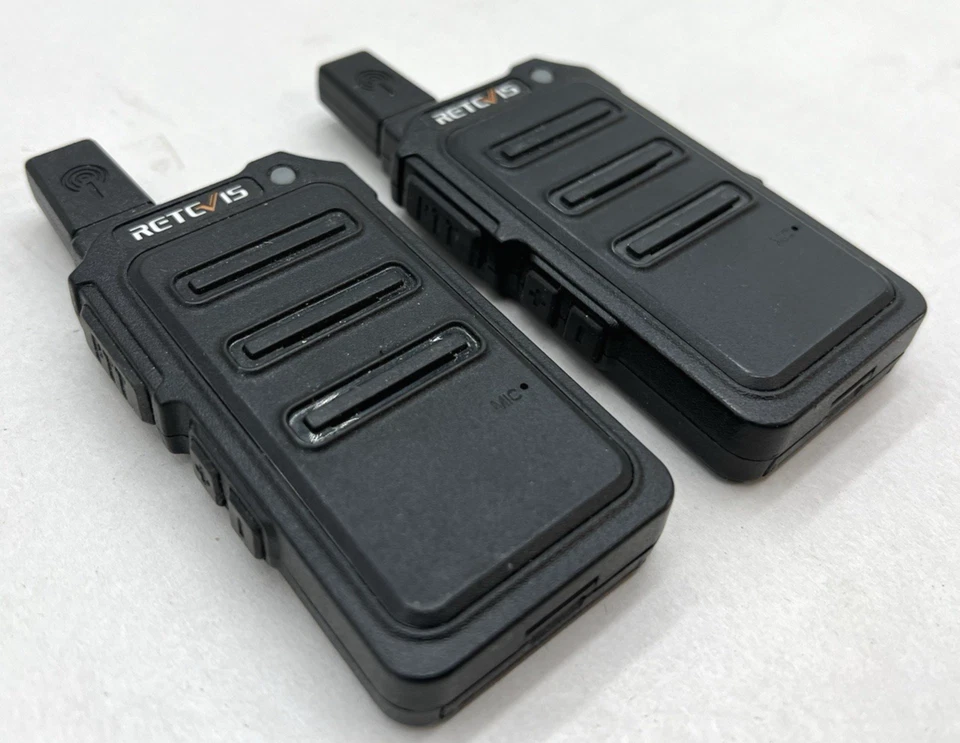 (2) Retevis RETC 15 RT68 Walkie Talkie Two Way Handheld Radio NO Charging Base - Image 3 of 4