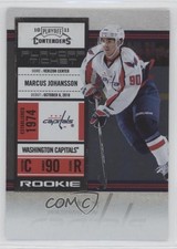 2010-11 Panini Playoff Contenders Rookie Ticket 14/100 Marcus Johansson #165 2d8