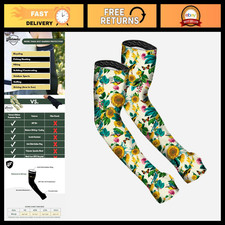 Gardening Arm Sleeves UV Protection Cooling Anti-Scratch Cover for Men Women