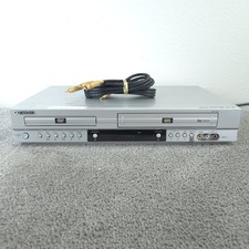 Go Video DV1140 DVD VCR Combo Player Recorder VCR 4-Head Hi-Fi No Remote, Works