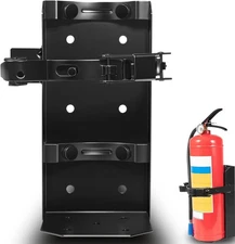 Heavy Duty Vehicle Mount Fire Extinguisher Bracket