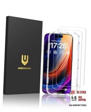 2-Pack Screen Protector for Double Shatterproof Tempered Glass iPhone 15 Pro