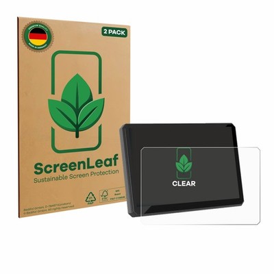 2x ScreenLeaf Displayschutzfolie für Carpuride W502BS Pro 5'' nachhaltig 