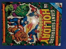 Giant Superhero Holiday Grab-Bag Marvel Special Holiday 1974 Comic Treasury