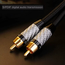 High-End Audio Coaxial Subwoofer Speaker Cable, COAXIAL Output TV Power Amplifie