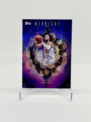 2025-26 Topps Midnight Basketball JALEN BRUNSON Insomnia SSP 