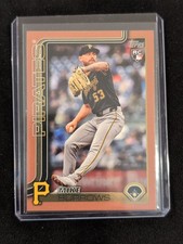 2025 Topps Series 2 - Mike Burrows #615 Gold /2025 (RC)