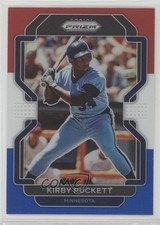2022 Panini Prizm Tier III Red White & Blue Prizm Kirby Puckett #224 HOF v6g
