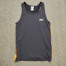 Everlast Tank Top Mens Large Blue Orange Stripe Mens Largegym Training