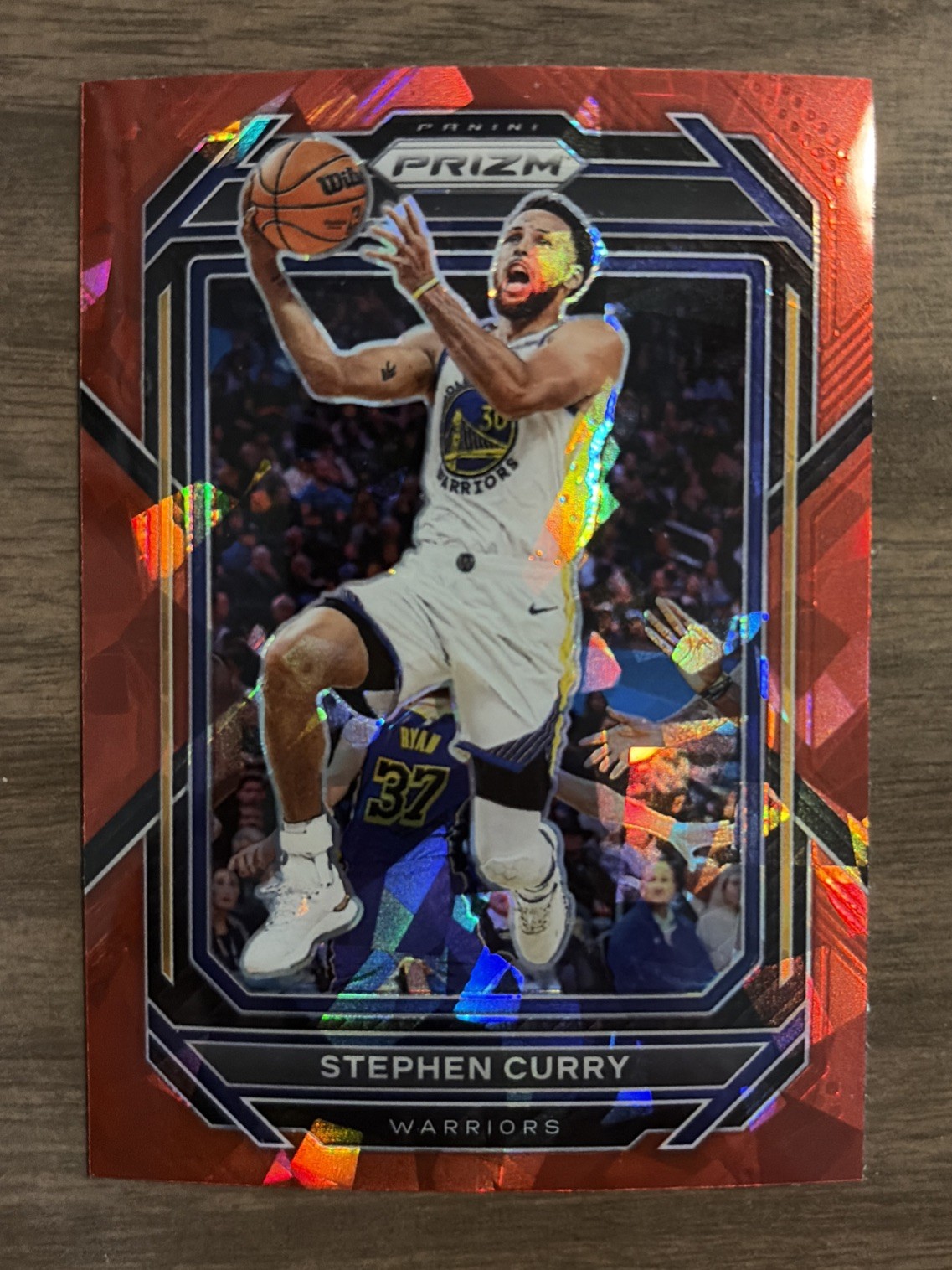 🏀🔥2022-23 Panini Prizm Stephen Curry Red Ice Prizm #101 HOF WARRIORS SP