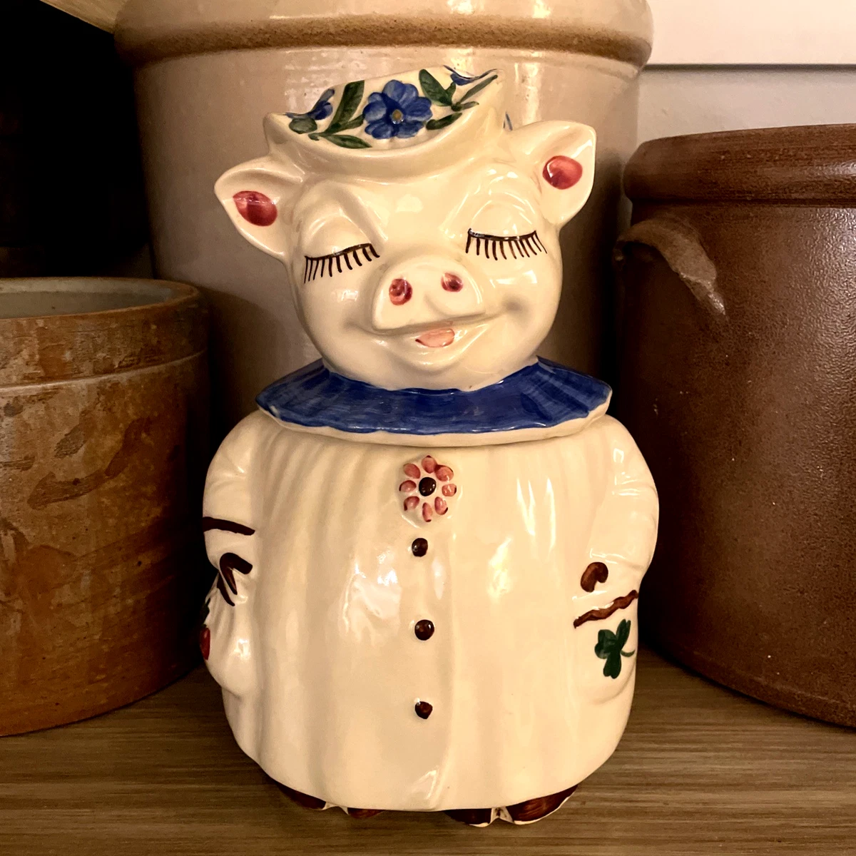 Pig Cookie Jar for sale | eBay