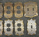 Brass Amerock Carriage House 2 Light Switches & 14 Electrical Outlet Covers — photo 2