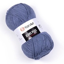 Yarnart Jeans Plus Worsted Yarn 55 Cotton 100G Ideal For Summer Knitting