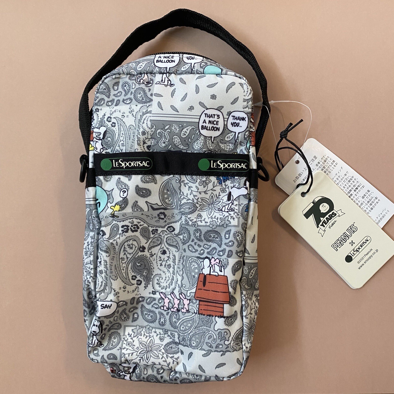LESPORTSAC X CROSSBODY BAG SNOOPY 