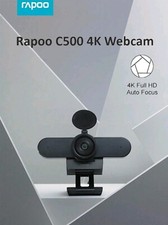 Image of Rapoo C500 4K FHD 2160P USB Computer Camera, Built-In Dual Noise Reduction Mics