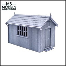 Lineside Lamp Hut Workshop Building N/TT/OO/O TT:120 Gauge Scale Model Railway