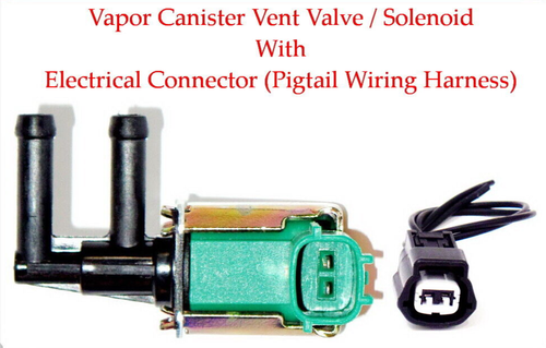Vapor Canister Vent Solenoid EGR Valve W/ Connector Fits: Infiniti & Nissan - Picture 2 of 8