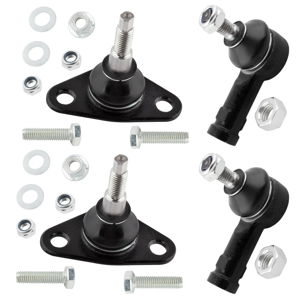 4 barras de amarre delanteras exteriores rótulas inferiores para Volvo 740 760 780 940 960 Foto 2 de 4