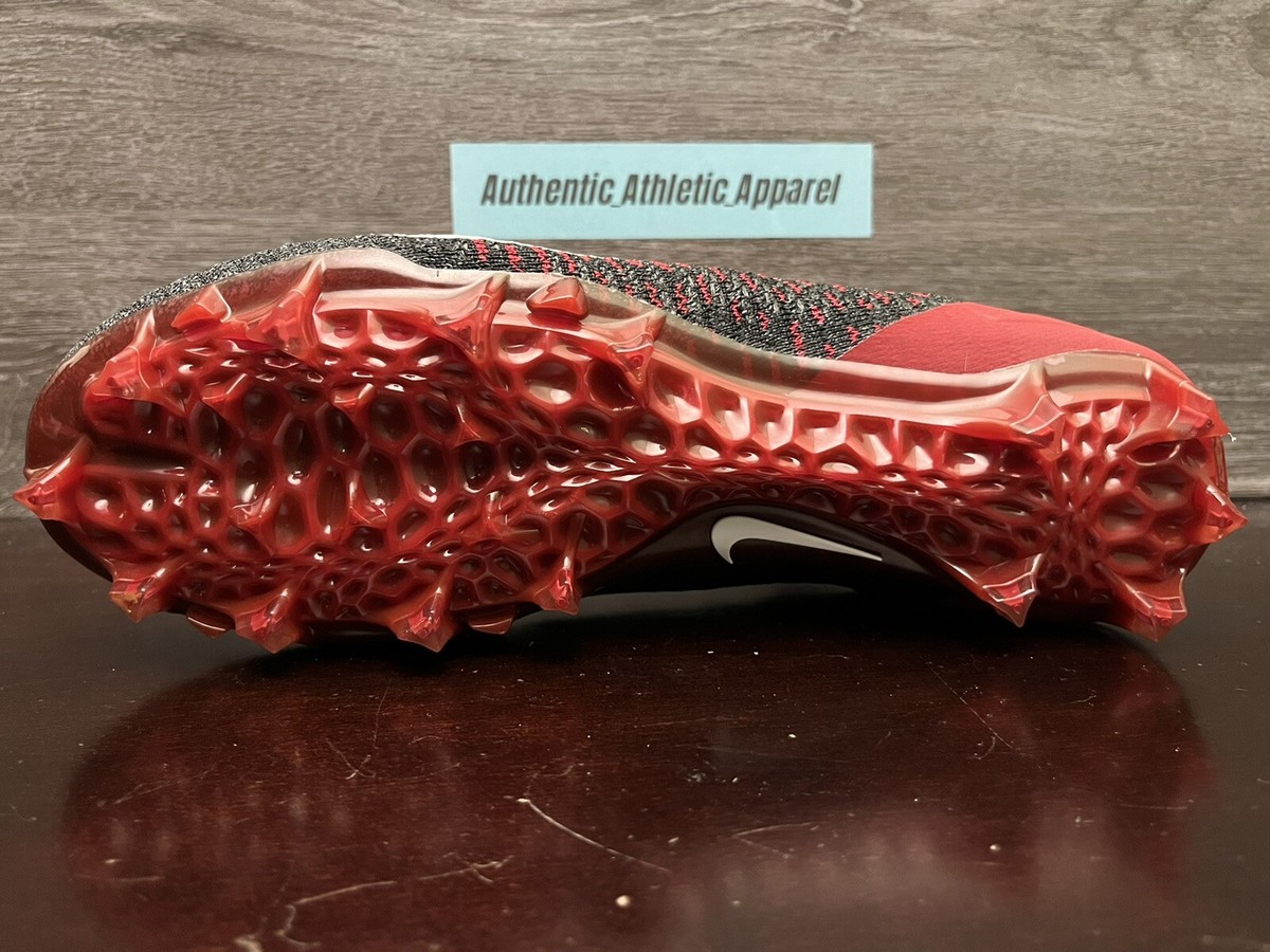 Nike Alpha Menace Elite 2 Black Red Football Cleats Men